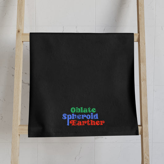 Oblate Spheroid Earther Hand Towel