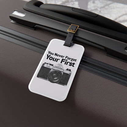 You Never Forget Your First Camera Luggage Tag
