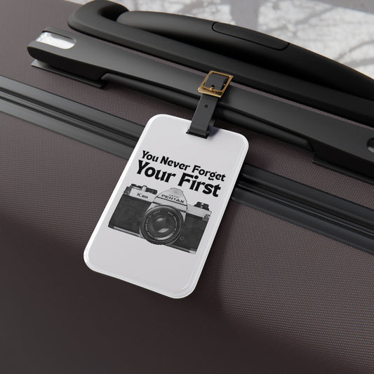 You Never Forget Your First Camera Luggage Tag