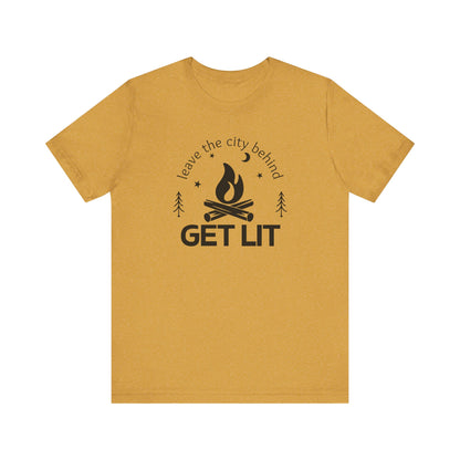 Get Lit Camping Shirt