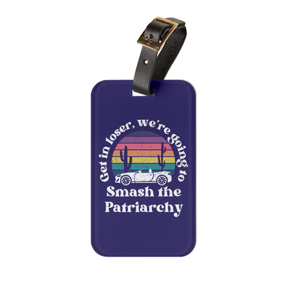 Smash The Patriarchy Luggage Tag