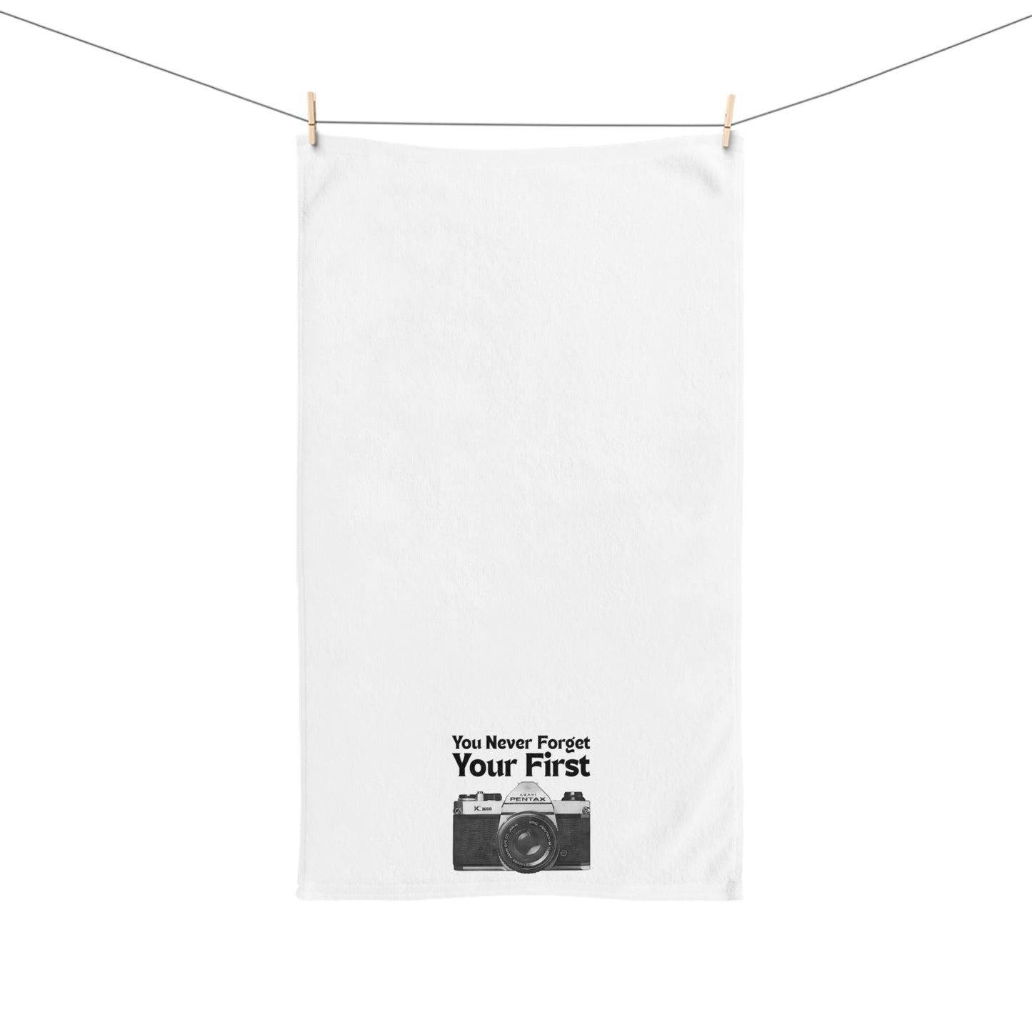 You Never Forget Your First Camera Hand Towel
