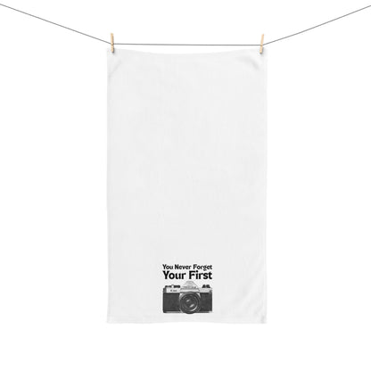 You Never Forget Your First Camera Hand Towel