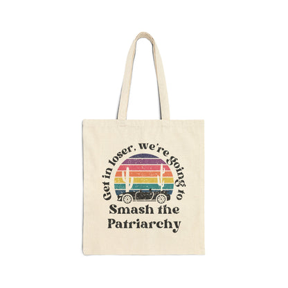 Smash The Patriarchy Canvas Tote Bag