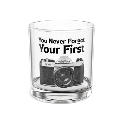 You Never Forget Your First Camera Rocks Glass Tumbler