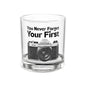 You Never Forget Your First Camera Rocks Glass Tumbler