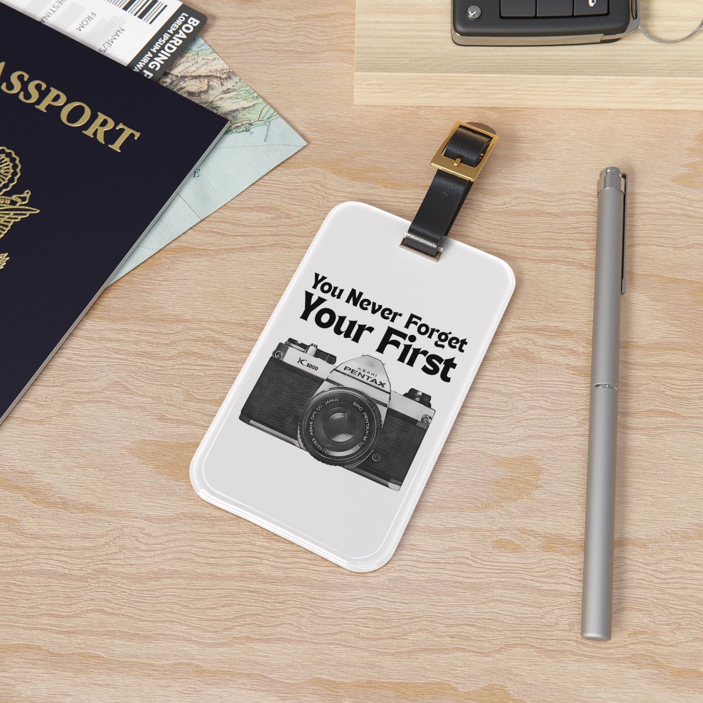 You Never Forget Your First Camera Luggage Tag