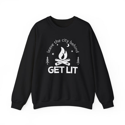 Get Lit Camping Sweatshirt