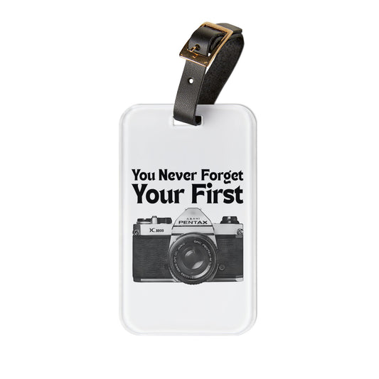 You Never Forget Your First Camera Luggage Tag