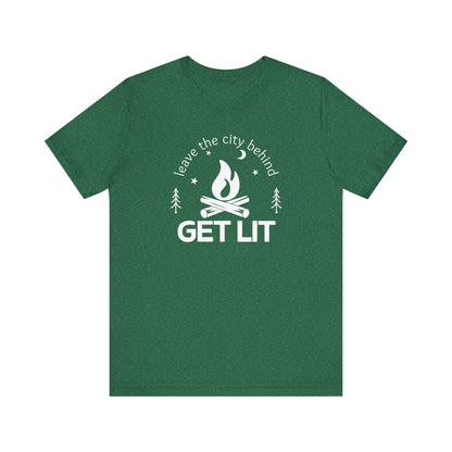 Get Lit Camping Shirt
