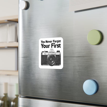 You Never Forget Your First Camera Sticker