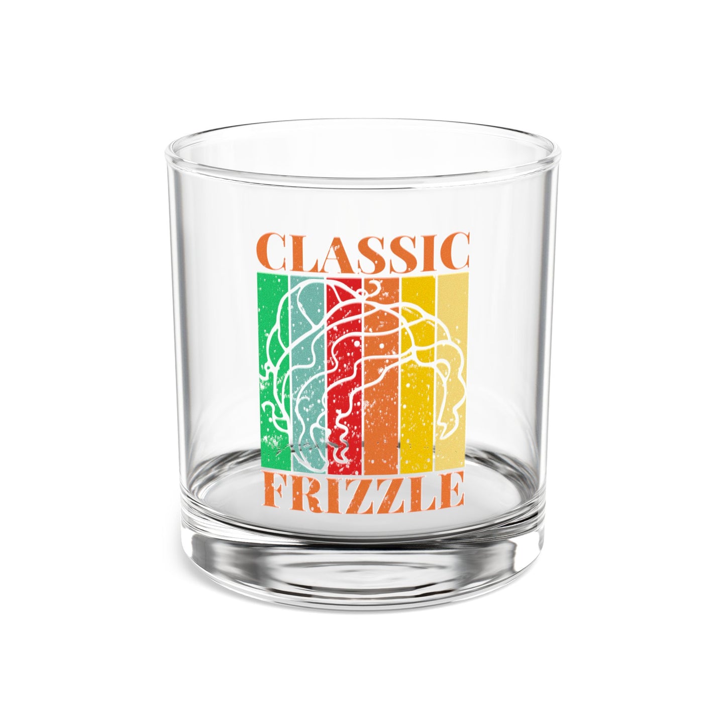 Classic Frizzle Glass Tumbler