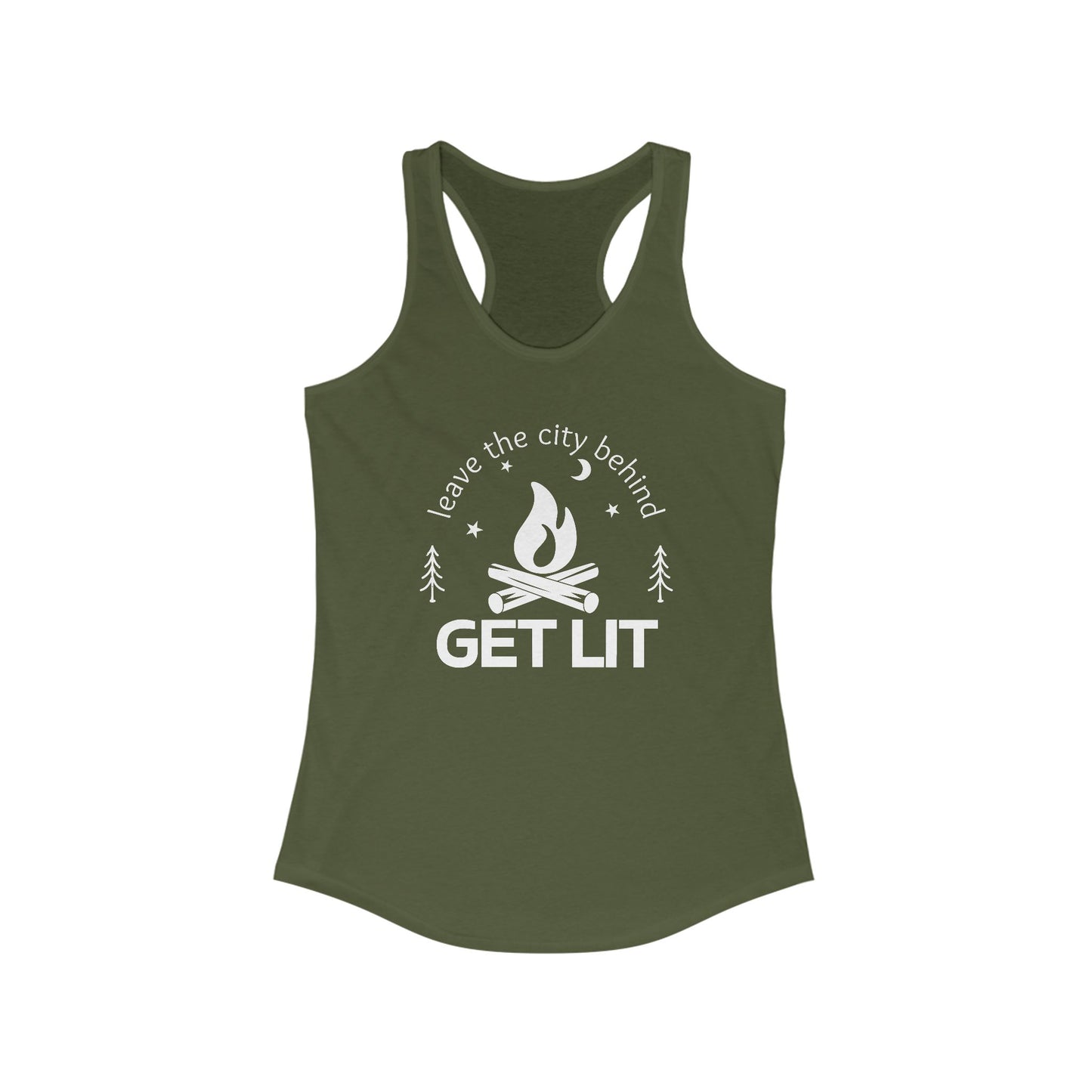 Get Lit Camping Tank Top