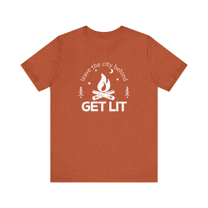Get Lit Camping Shirt