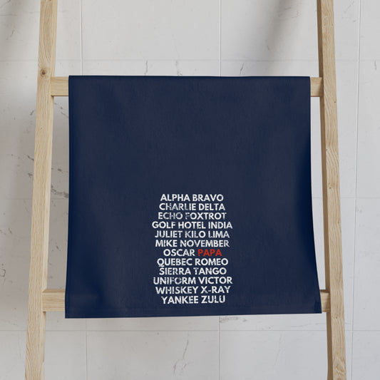 Aviator Papa Hand Towel