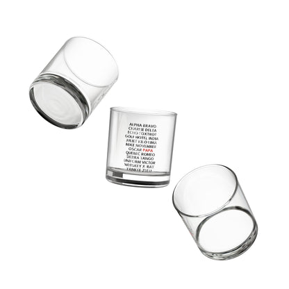Aviator Papa Rocks Glass Tumbler